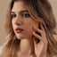 Moon Lip Stud, Threadless Flat Back, Minimalist Style, A-SS993