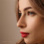 Beetle Nose Stud, Threadless Flat Back, Minimalist Style, A-SS574
