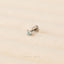 Aquamarine Nose Stud, Threadless Flat Back, Minimalist Style, A-SS607