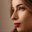Marquise Shape Nose Stud, Threadless Flat Back, Minimalist Style, A-SS726