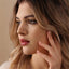 Moon Nose Stud, Threadless Flat Back, Minimalist Style, A-SS993