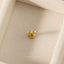 Triple Stones Nose Stud, Threadless Flat Back, Minimalist Style, A-SS983