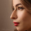 Teardrop Shape Nose Stud, Threadless Flat Back, Minimalist Style, A-SS724