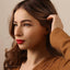 Square Emerald Nose Stud, Threadless Flat Back, Minimalist Style, A-SS557