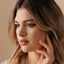 Dogwood Flower Nose Stud, Threadless Flat Back, Minimalist Style, A-SS912