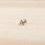 Triangle Nose Stud, Threadless Flat Back, Minimalist Style, A-SS730