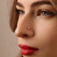 Triangle Nose Stud, Threadless Flat Back, Minimalist Style, A-SS729