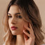 Crown Nose Stud, Threadless Flat Back, Minimalist Style, A-SS989