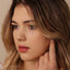 Diamond Shape Nose Stud, Threadless Flat Back, Minimalist Style, A-SS897