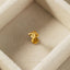 Stingray Nose Stud, Threadless Flat Back, Minimalist Style, A-SS984