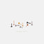 Stingray Nose Stud, Threadless Flat Back, Minimalist Style, A-SS984