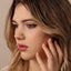 Teardrop Nose Stud, Threadless Flat Back, Minimalist Style, A-SS851