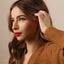 Teardrop Emerald Nose Stud, Threadless Flat Back, Minimalist Style, A-SS595