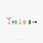 Opal Flower Nose Stud, Threadless Flat Back, Minimalist Style, A-SS559