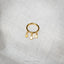 Stars Drop Nose Ring, Septum Hoop, Minimalist Style, A-SH688 SH689
