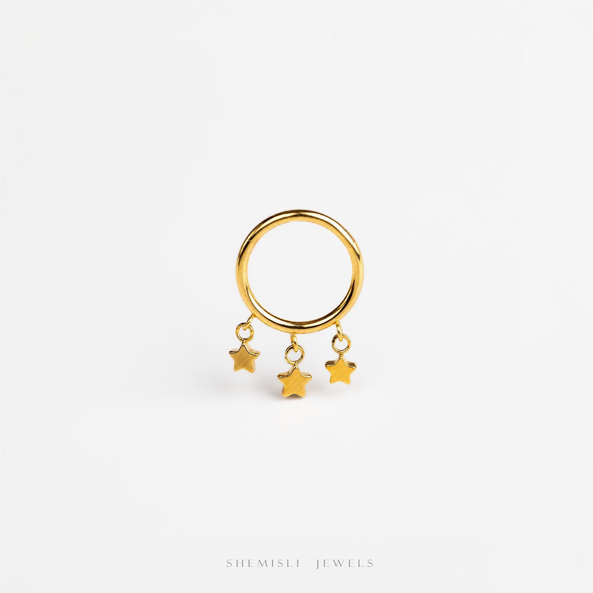 Snot Drop Rings Stars Drop Nose Ring, Septum Hoop, Minimalist Style, A-SH688 SH689 ...