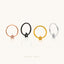 Star Nose Ring, Septum Hoop, Minimalist Style, A-SH664 SH665