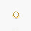 Spike Nose Ring, Septum Hoop, Minimalist Style, A-SH702 SH703