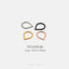 Teardrop Nose Ring, Septum Hoop, Minimalist Style, A-SH453 SH454