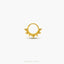 Halo Crown Nose Ring, Septum Hoop, Minimalist Style, A-SH696 SH697