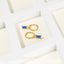 Sapphire Baguette Earring Set, Stacking, Minimalist Style, A-SS457 SH395 SH313