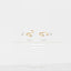 Round Beaded Hoop, Huggies Earring, Minimalist Style, A-SH219 SH221 SH223