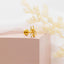 Ant Stud, Threadless Flat Back Earring, Minimalist Style, A-SS1011