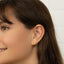 Ant Stud, Threadless Flat Back Earring, Minimalist Style, A-SS1011