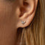 Fairy Stud, Threadless Flat Back Earring, Minimalist Style, A-SS1150