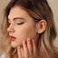 Ball Stud, Threadless Flat Back Earring, Minimalist Style, A-SS500 SS501 SS502