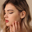 Ball Stud, Threadless Flat Back Earring, Minimalist Style, A-SS500 SS501 SS502