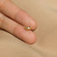 Axolotl Stud, Threadless Flat Back Earring, Minimalist Style, A-SS1021