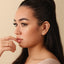 Planet Stud, Threadless Flat Back Earring, Minimalist Style, A-SS911