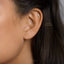 Shooting Star Stud, Threadless Flat Back Earring, Minimalist Style, A-SS588 A-SS761