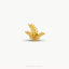 Fern Stud, Threadless Flat Back Earring, Minimalist Style, A-SS1089
