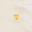 Hippo Stud, Threadless Flat Back Earring, Minimalist Style, A-SS1065