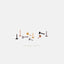 Cat Stud, Threadless Flat Back Earring, Minimalist Style, A-SS990