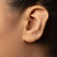 Cowboy Cowgirl Boots Stud, Threadless Flat Back Earring, Minimalist Style, A-SS1078