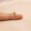 Star and Moon Stud, Threadless Flat Back Earring, Minimalist Style, A-SS1139