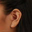 Butterfly Stud, Threadless Flat Back Earring, Minimalist Style, A-SS921
