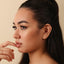 Butterfly Stud, Threadless Flat Back Earring, Minimalist Style, A-SS921