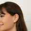 Mermaid Stud, Threadless Flat Back Earring, Minimalist Style, A-SS1010