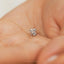 Shamrock Stud, Threadless Flat Back Earring, Minimalist Style, A-SS1094