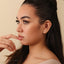 Teddy Bear Stud, Threadless Flat Back Earring, Minimalist Style, A-SS978