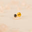 Black Stone Stud, Threadless Flat Back Earring, Minimalist Style, A-SS519 SS520 SS521 SS522