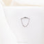 Dangle Chain Stud, Threadless Flat Back Earring, Minimalist Style, A-SS1001