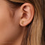 Flamingo Stud, Threadless Flat Back Earring, Minimalist Style, A-SS569