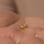 Monkey Stud, Threadless Flat Back Earring, Minimalist Style, A-SS1046