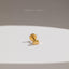 Rectangle Stud, Threadless Flat Back Earring, Minimalist Style, A-SS591