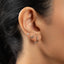 Donkey Stud, Threadless Flat Back Earring, Minimalist Style, A-SS1067